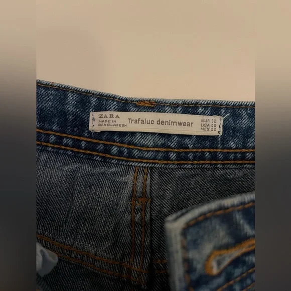 Zara painted jeans 00 - Picture 4 of 4
